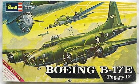 Revell 1/72 H-228 B-17E Flying Fortress